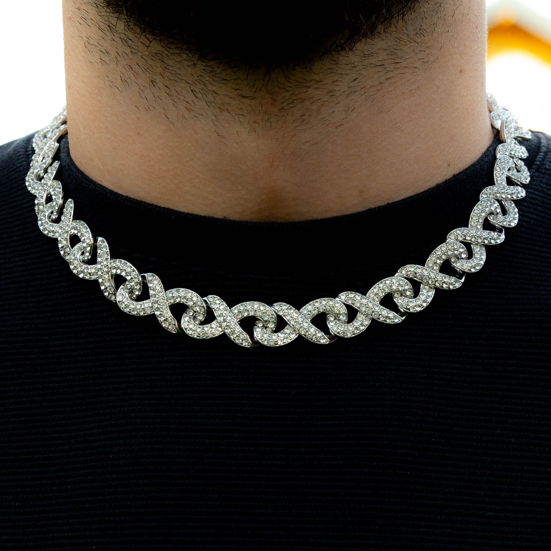 ♾️ Colier Cuban Infinit – Unisex Statement