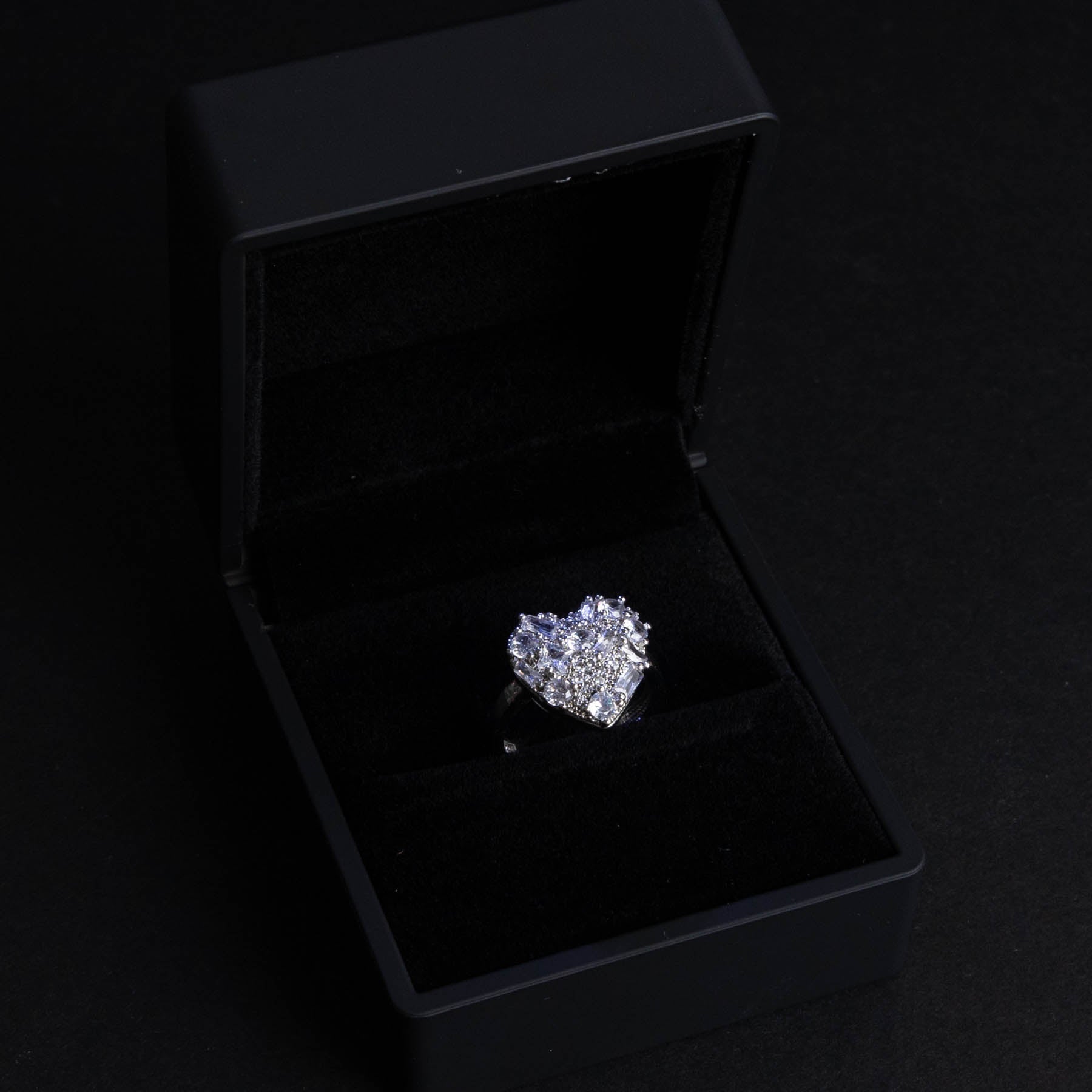 Inel Special Heart Silver/Gold