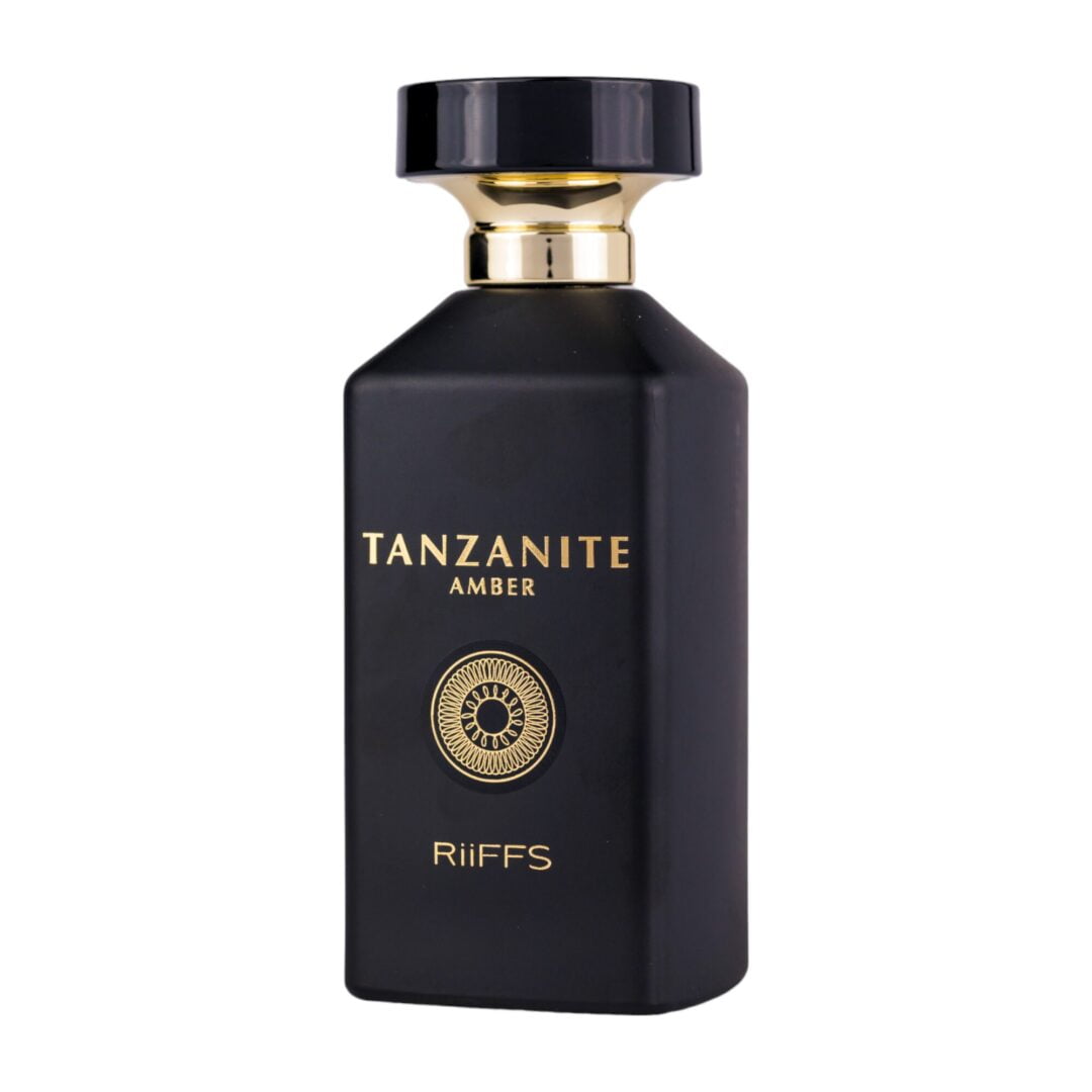 💙 Tanzanite Amber – Misterul în Note Orientale 100ml | Extrait de Parfum pentru Bărbați
