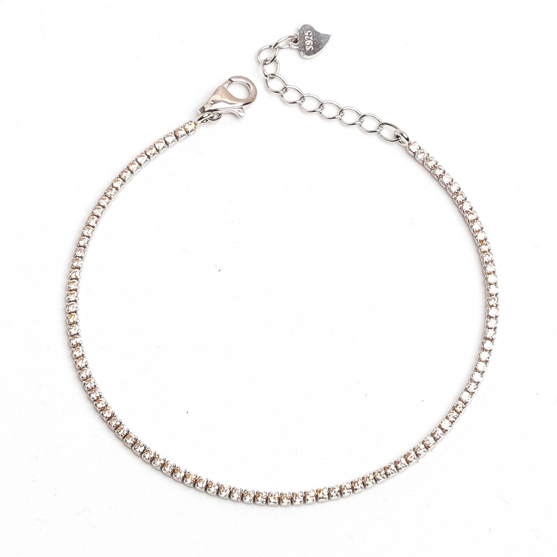 Bratara Tennis 925 Champagne