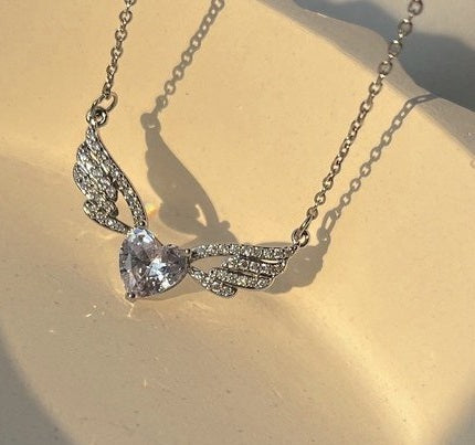 👼 Colier Angel Wings din Oțel Inoxidabil
