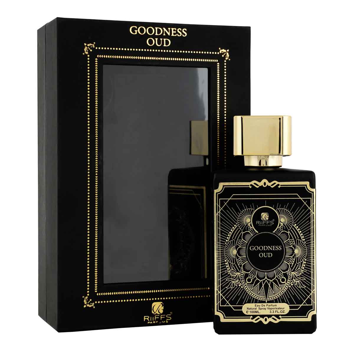 🖤 🌑 Goodness Oud Black 100ml – Intensitate Magnetică și Mister Oriental | Extrait de Parfum Unisex