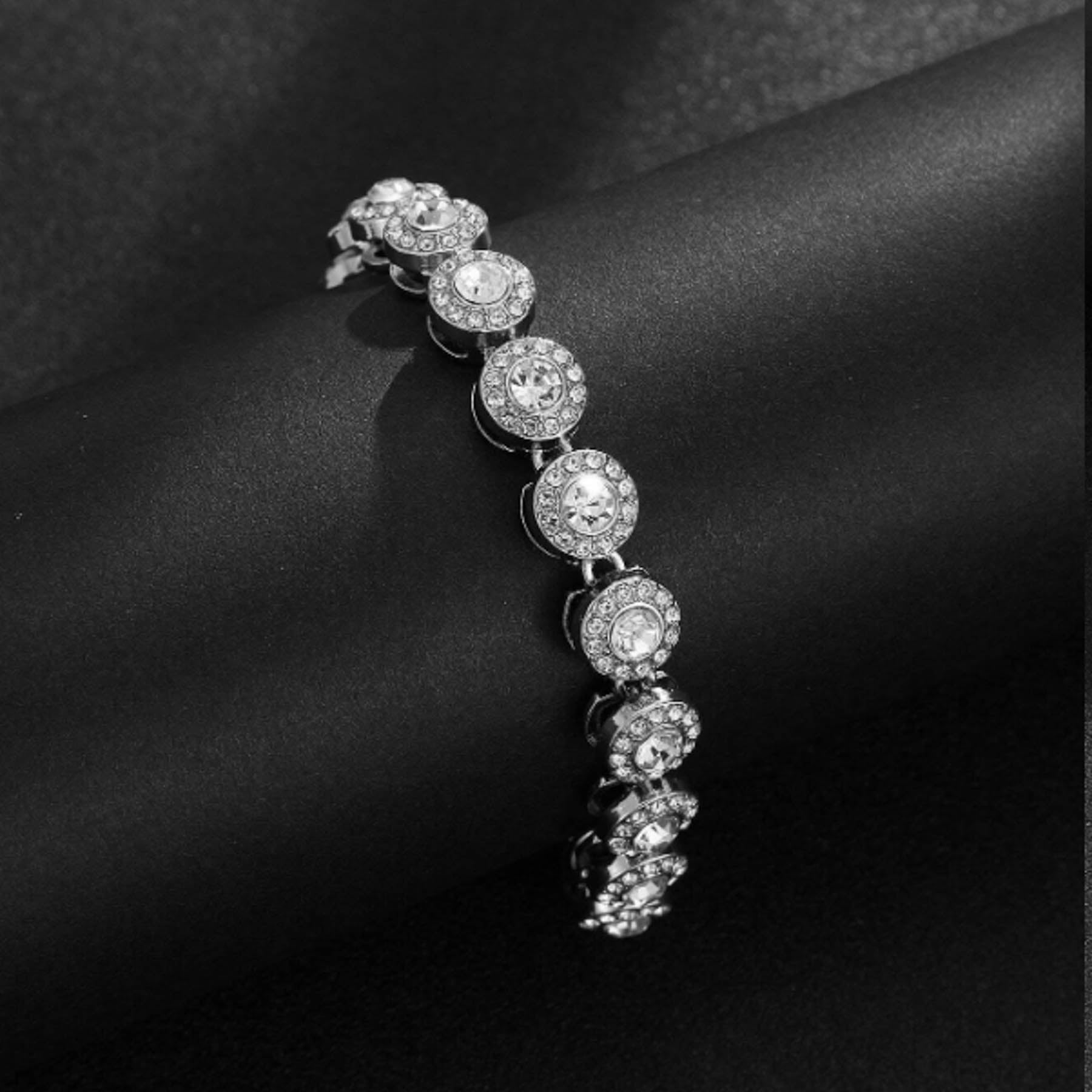 ✨ Setul Special Silver – Brățară & Colier 💫🍀