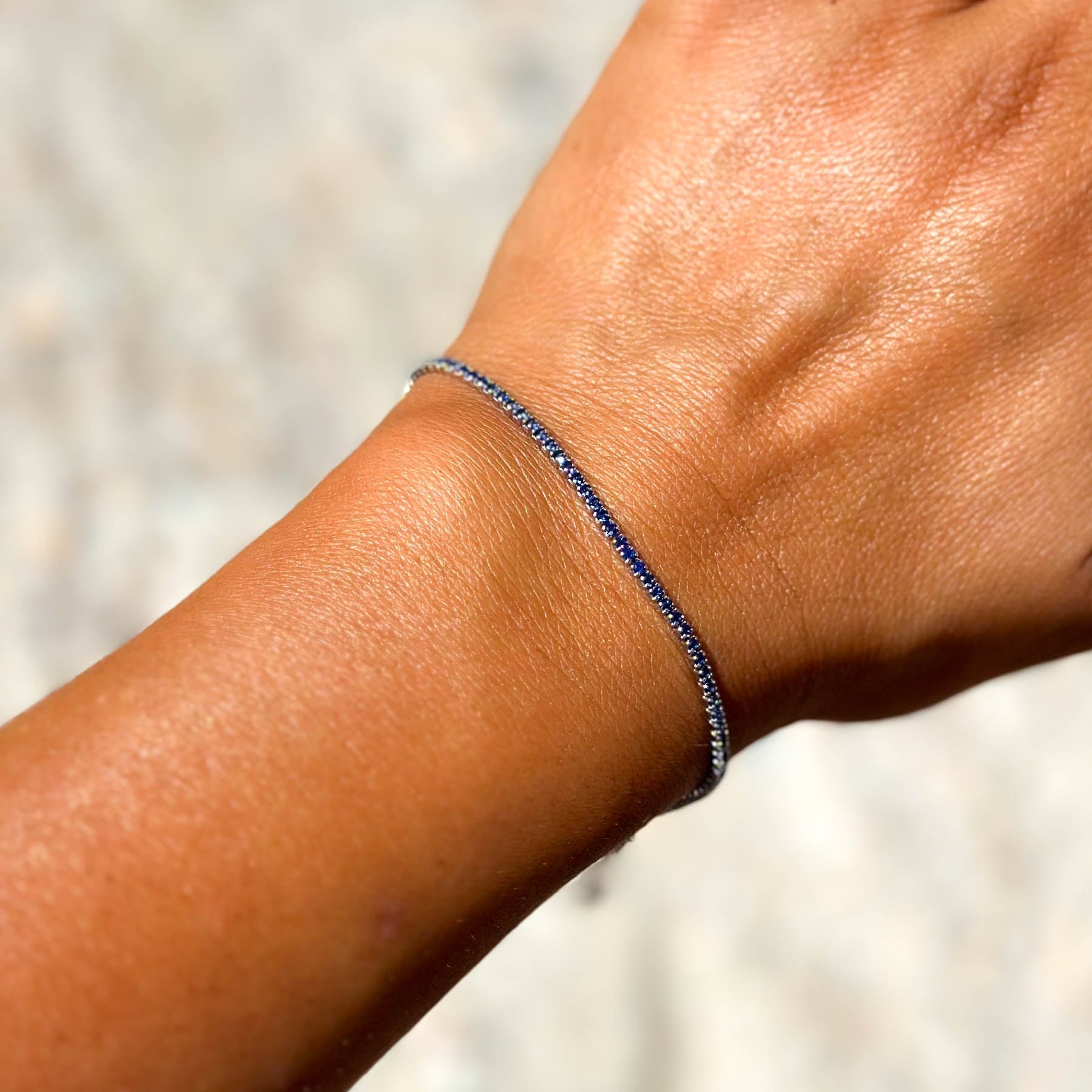 ✨ Brățara Tennis Argint925: Eleganța Mistică