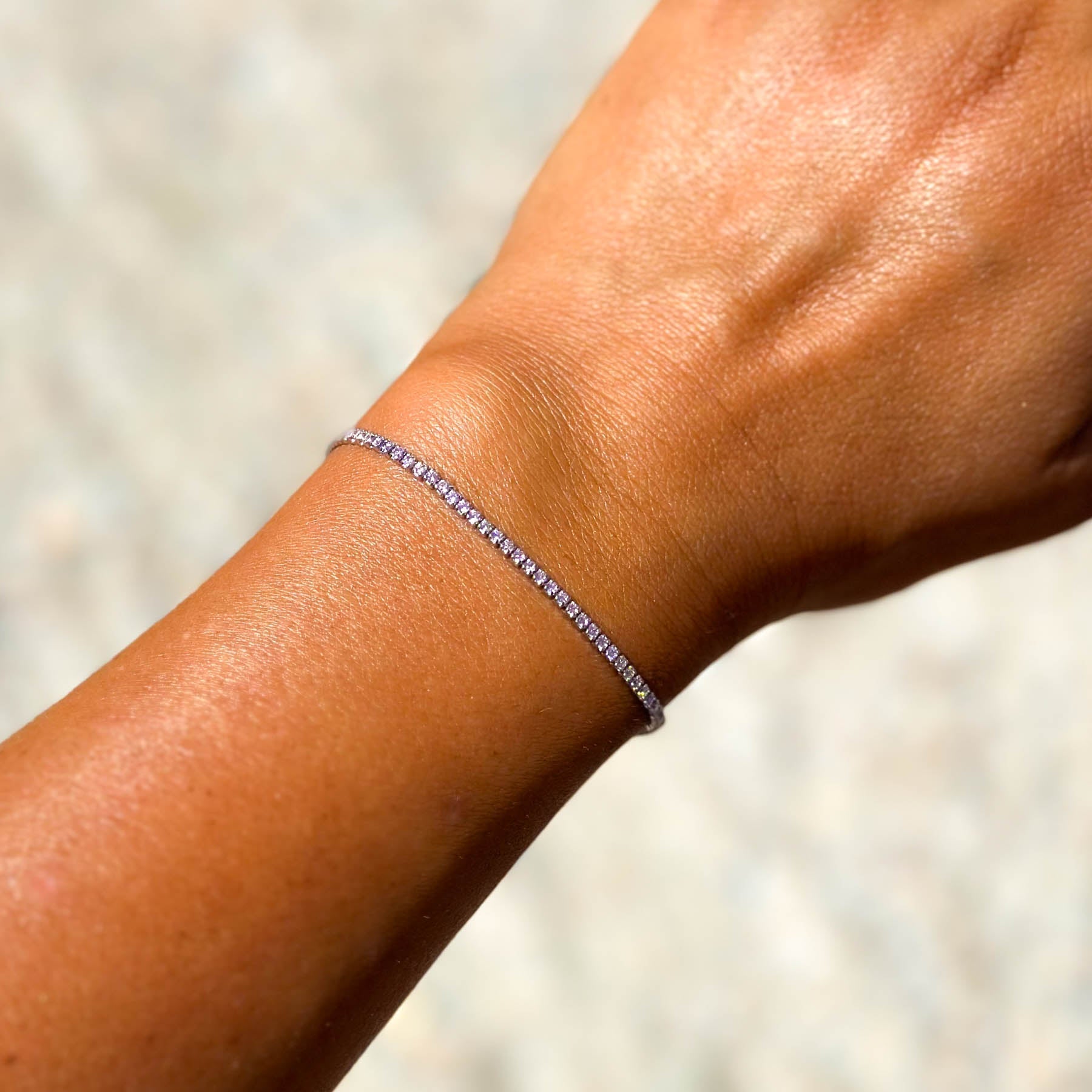 ✨ Brățara Tennis Argint925: Eleganța Mistică