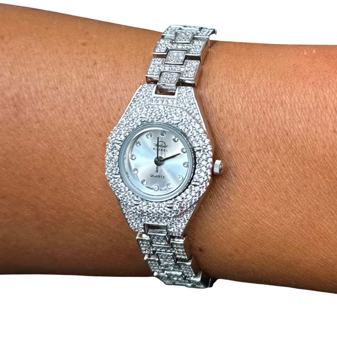 Ceas Silver Majesty din Argint 925 cu Cristale Zirconia 💎