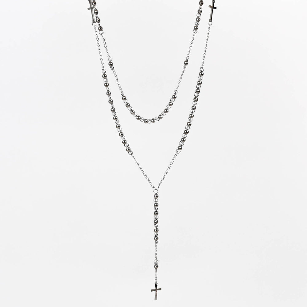 ✝️ Colierul Rozariu Elegant – Simbolul Protecției ⛓️✨
