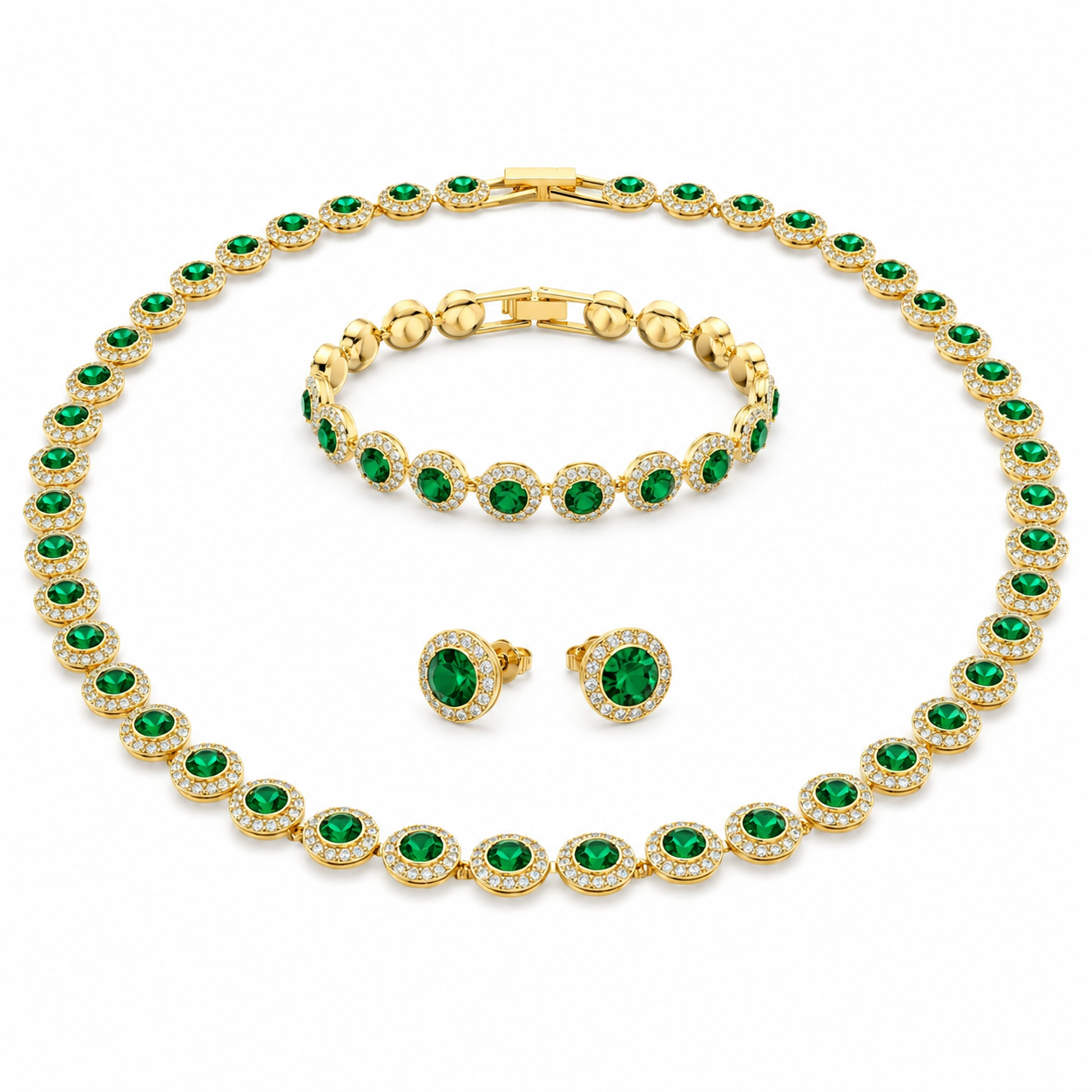 Set Angel Gold-Green