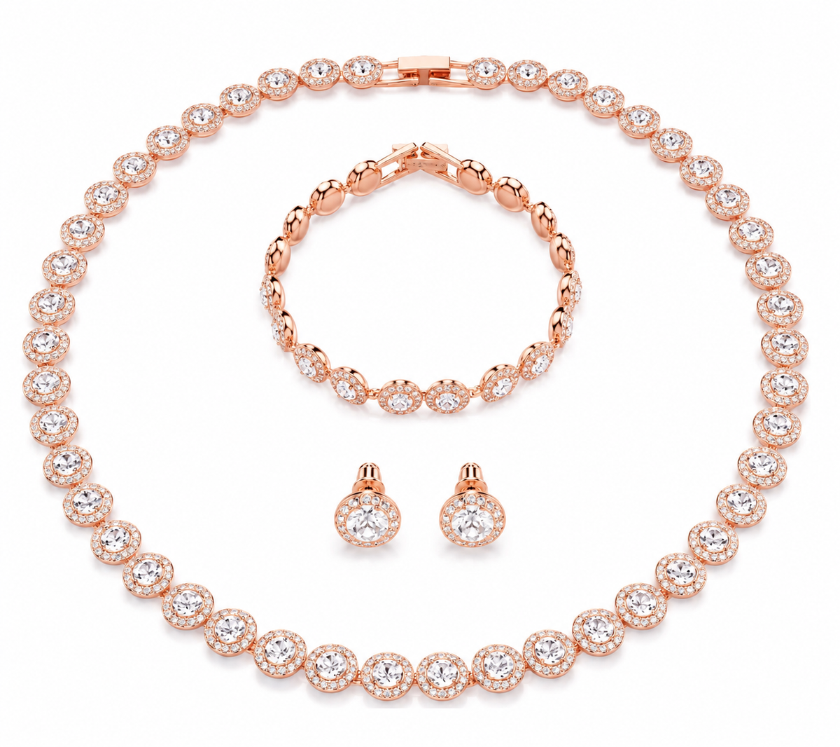 💎 Set Angelic Silver/Gold/Rose-Gold