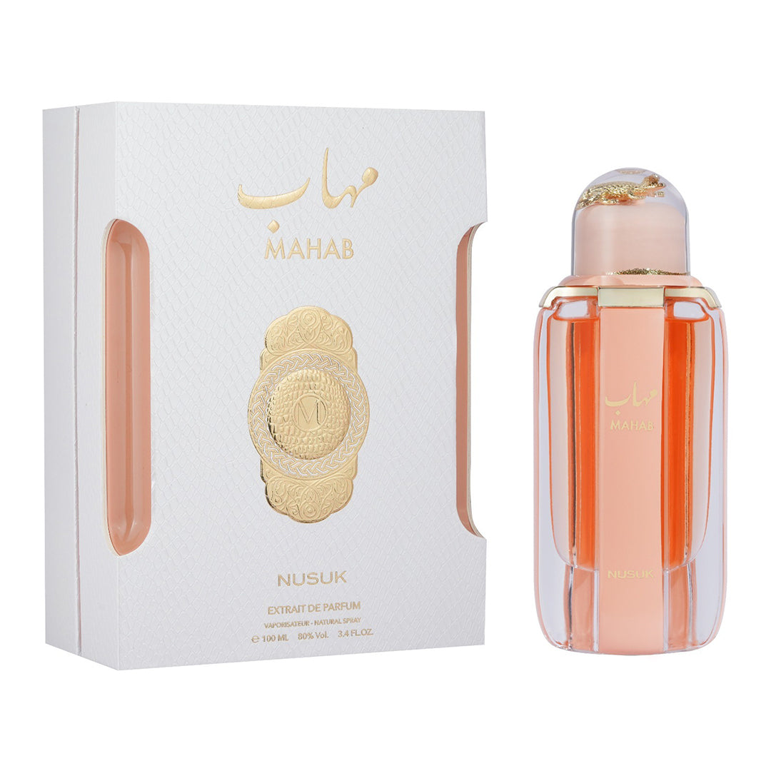 ❤️‍🔥 Mahab – Extrait de Parfum Unisex de la Nusuk | Intensitate orientală și pasiune olfactivă – 100ml
