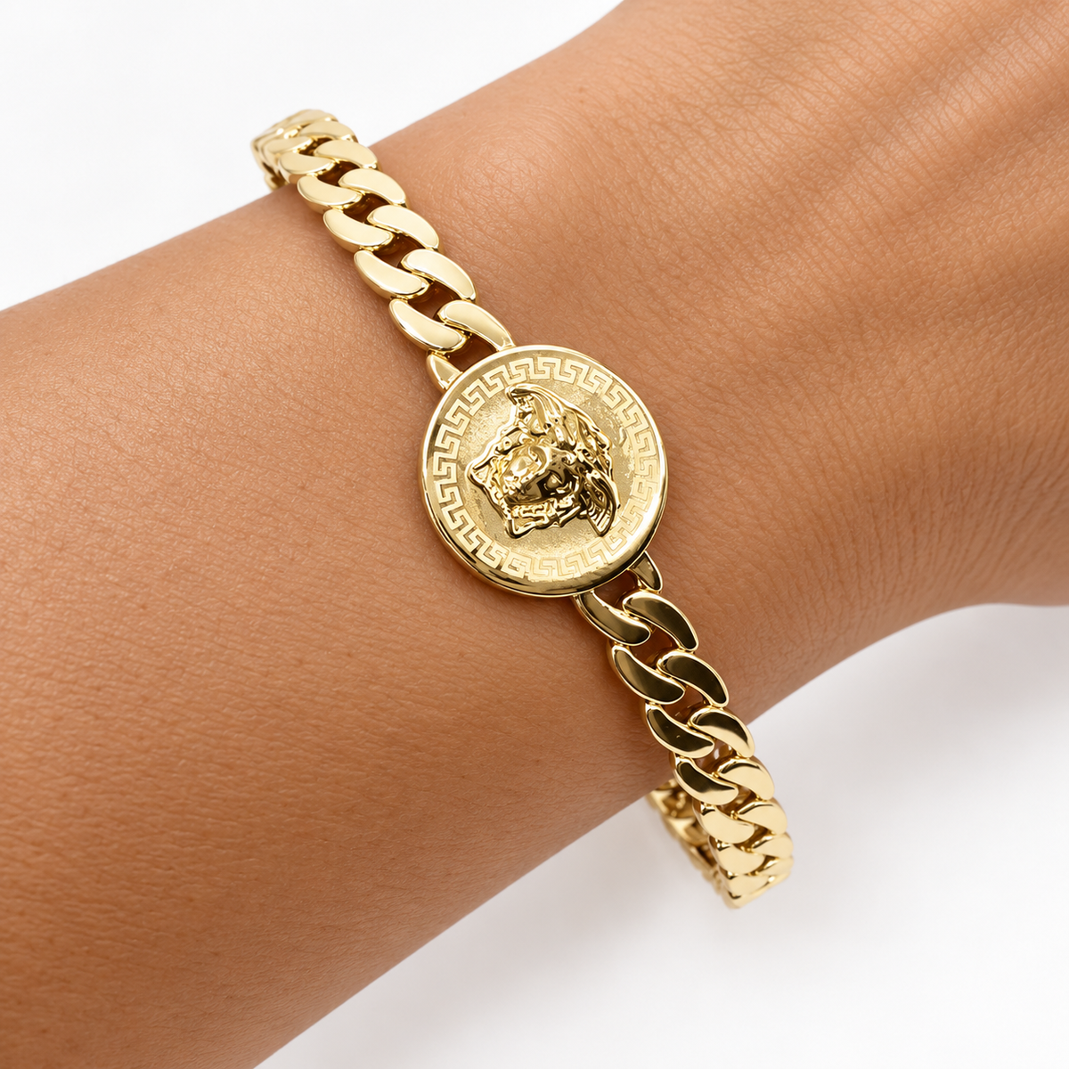 Bratara Medusa Gold