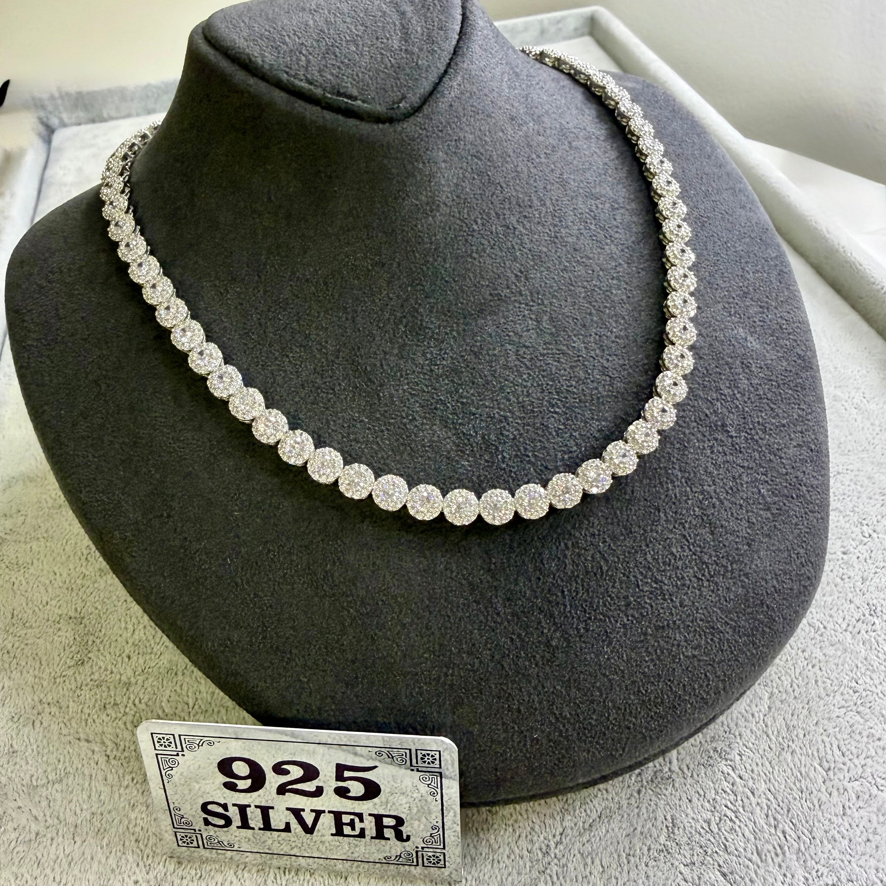 Colier Fabulous din Argint 925 + Cercei Cadou 🎁