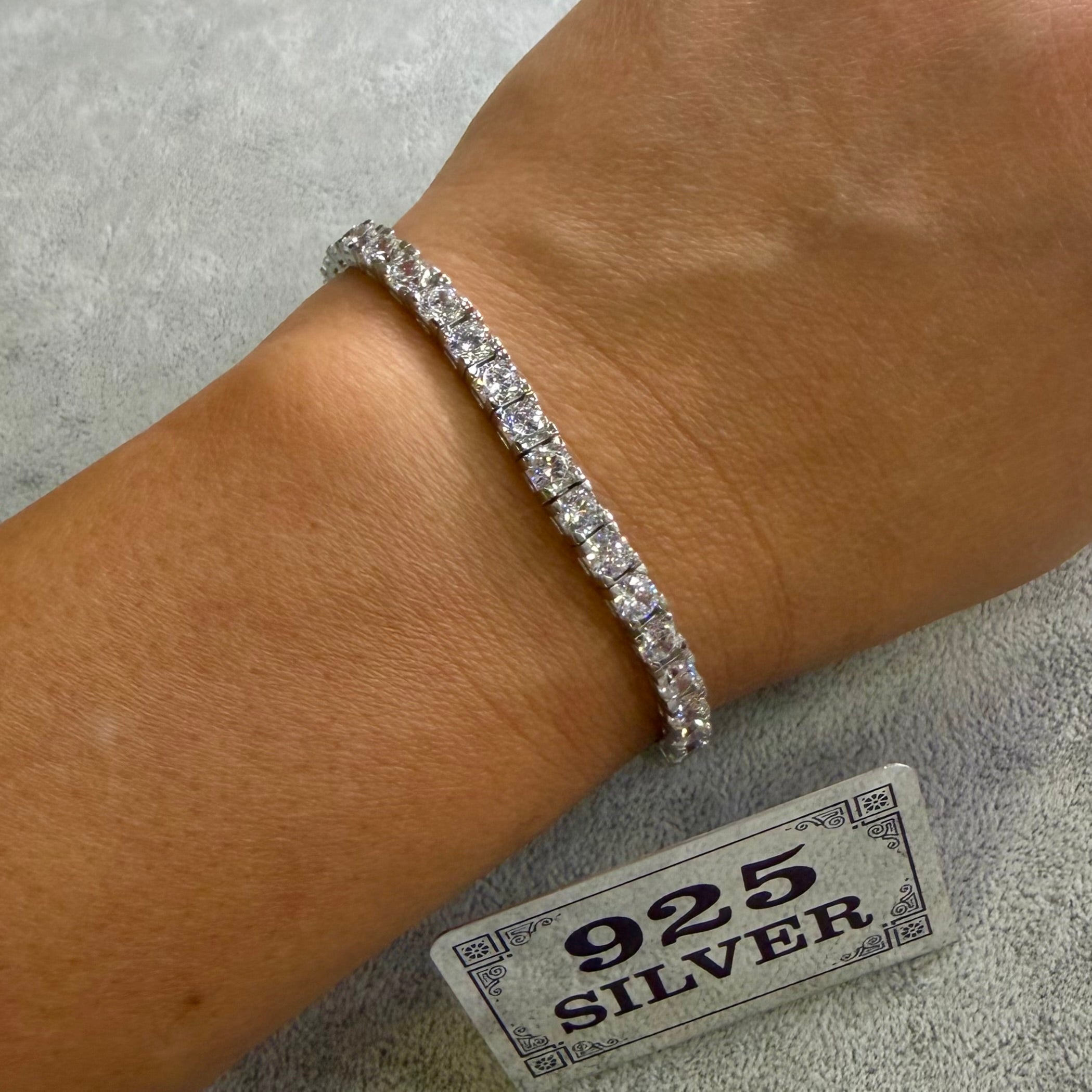 Brățara Tennis din Argint 925 – 4MM