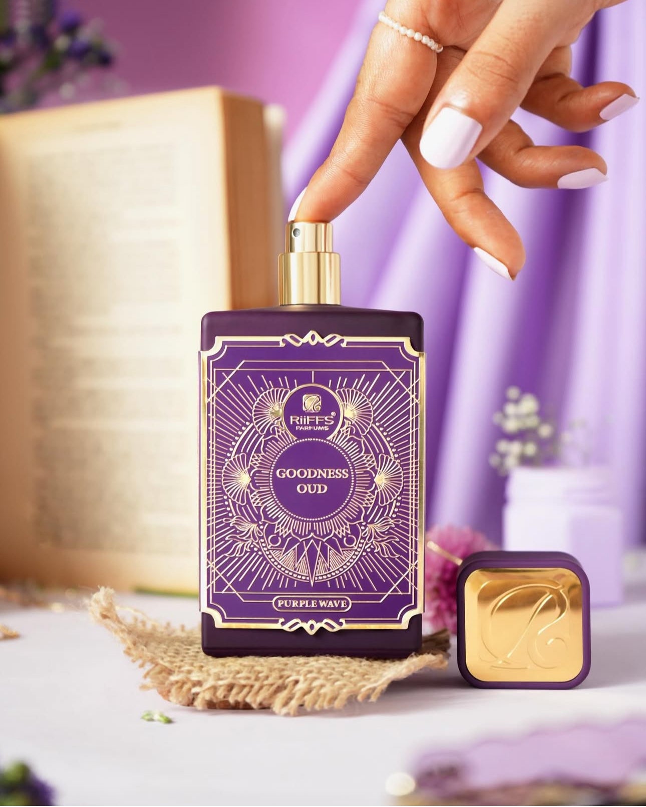 💜 💫 Goodness Oud Purple Wave 100ml – Val de Eleganță și Mister Oriental | Extrait de Parfum pentru Femei