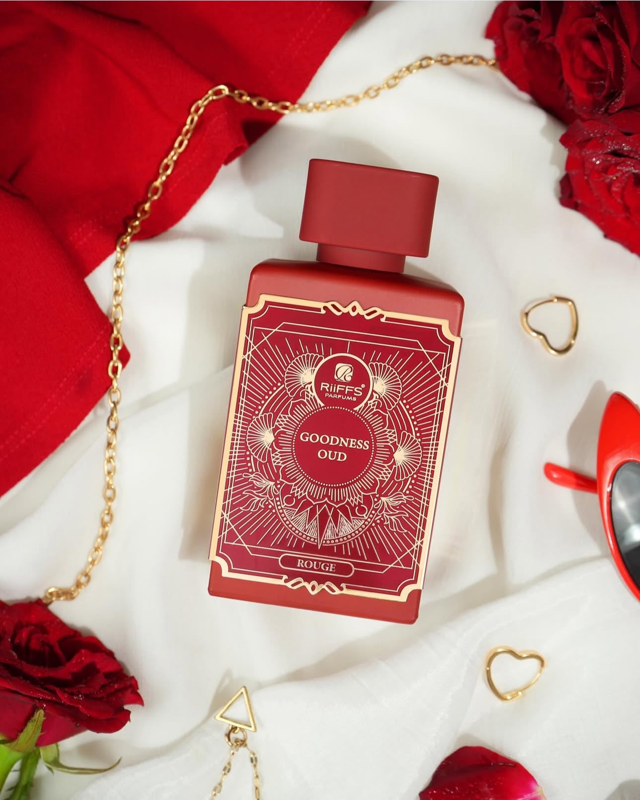 ❤️‍🔥 👑 Goodness Oud Rouge 100ml – Feminitate Regală și Misticism Oriental | Extrait de Parfum pentru Femei