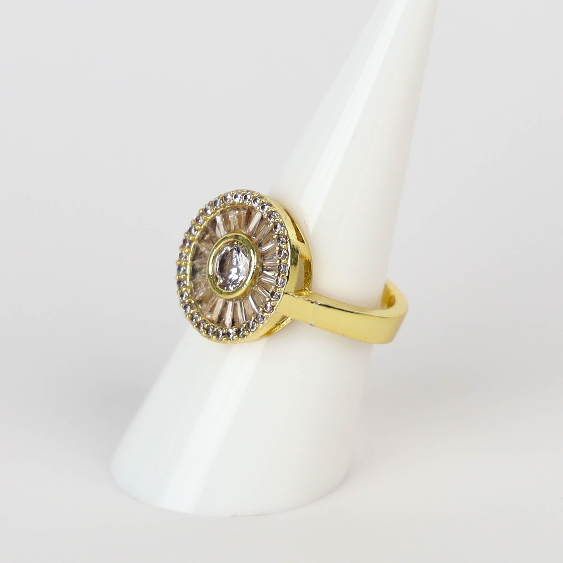 Inel Circle Silver/Gold