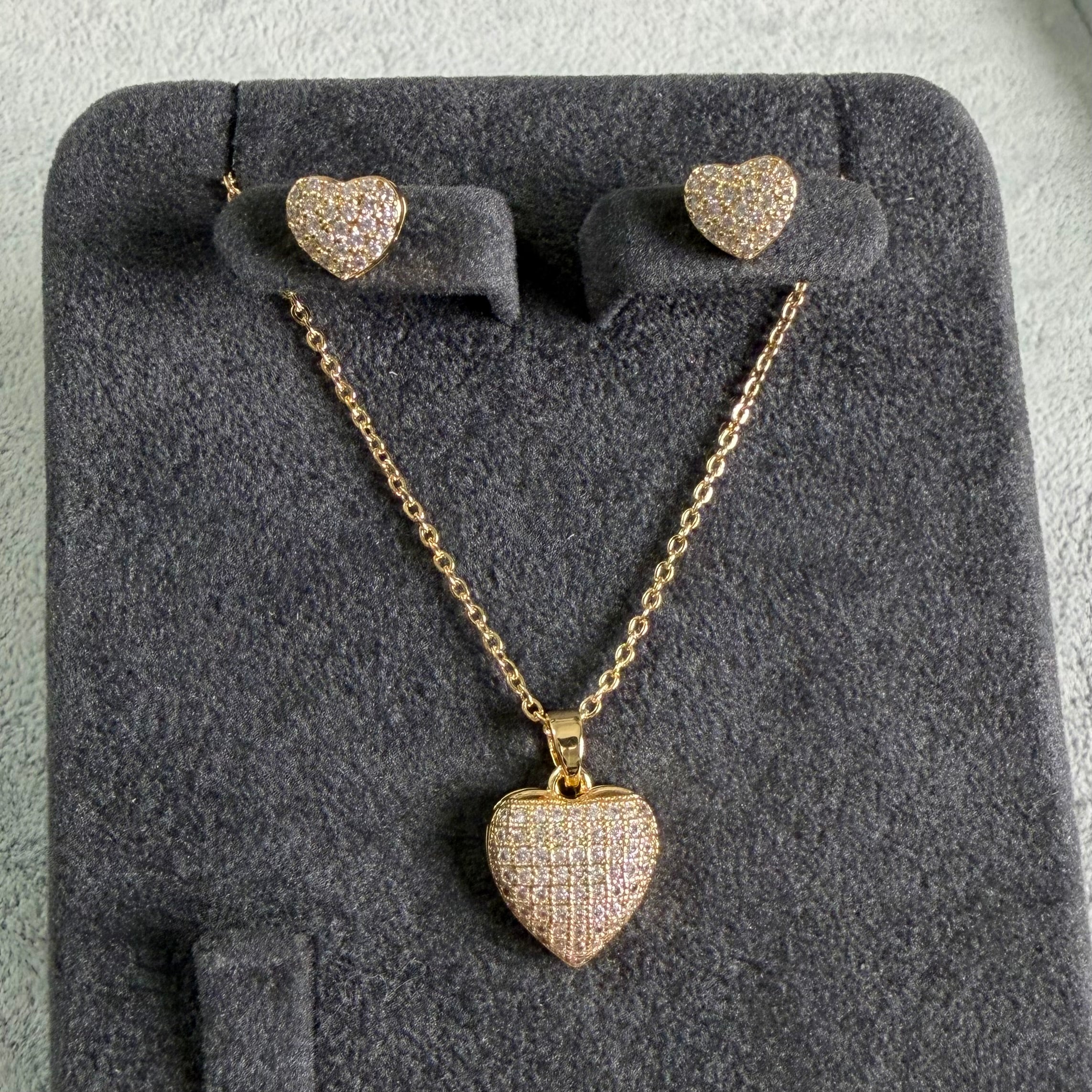 Set Bijuterii "Golden Heart"