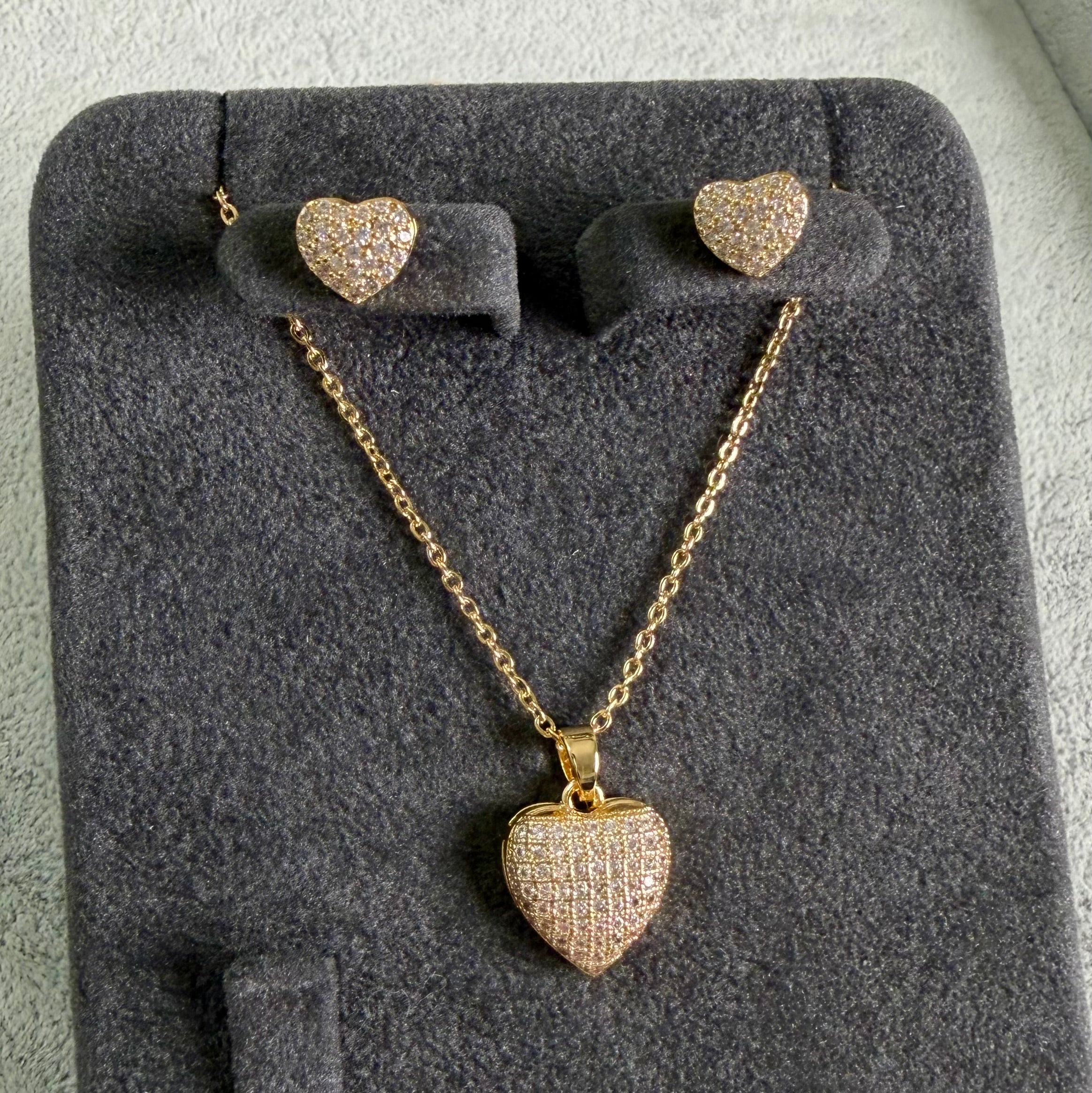 Set Bijuterii "Golden Heart"