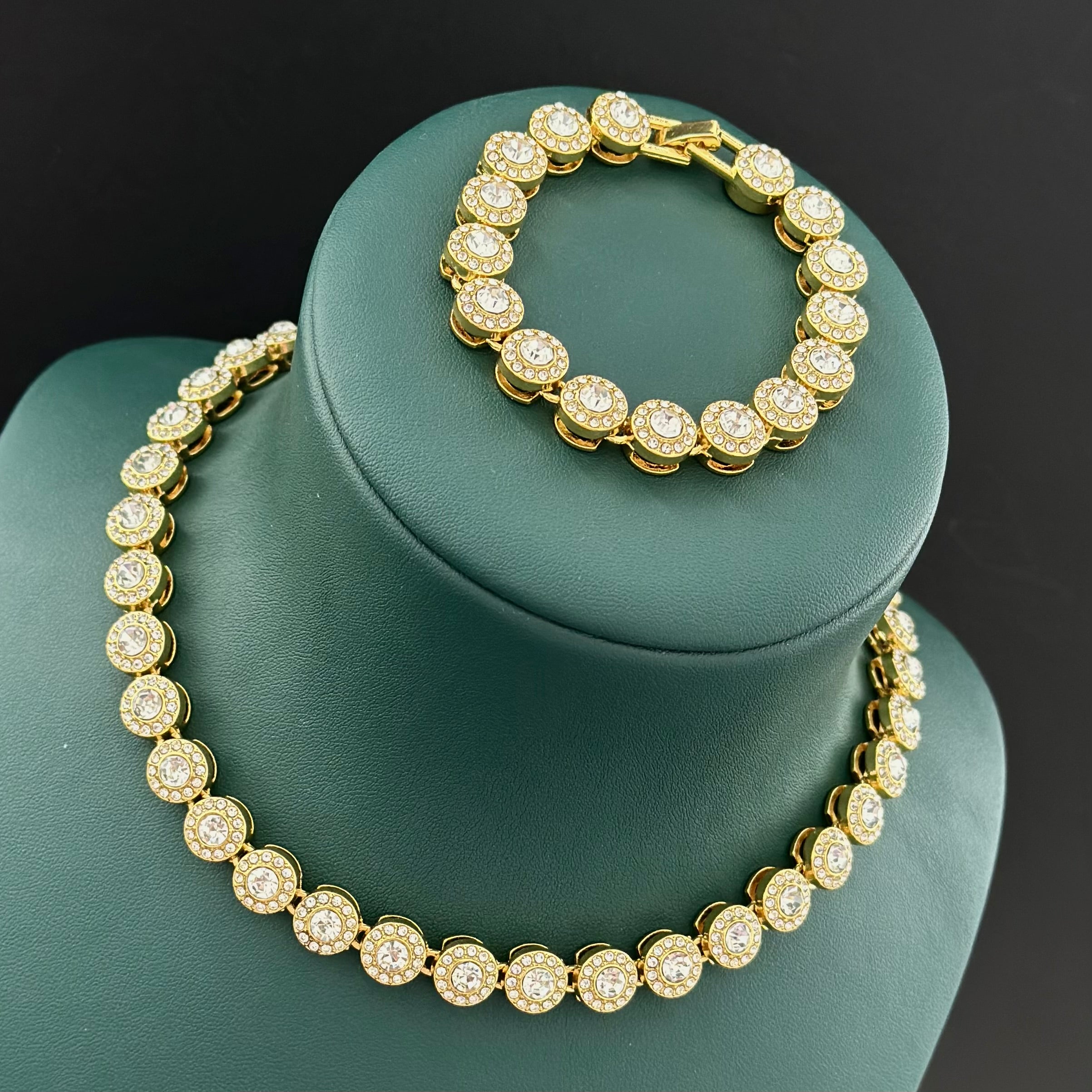 ✨ Setul Special Gold – Brățară & Colier 💫✨
