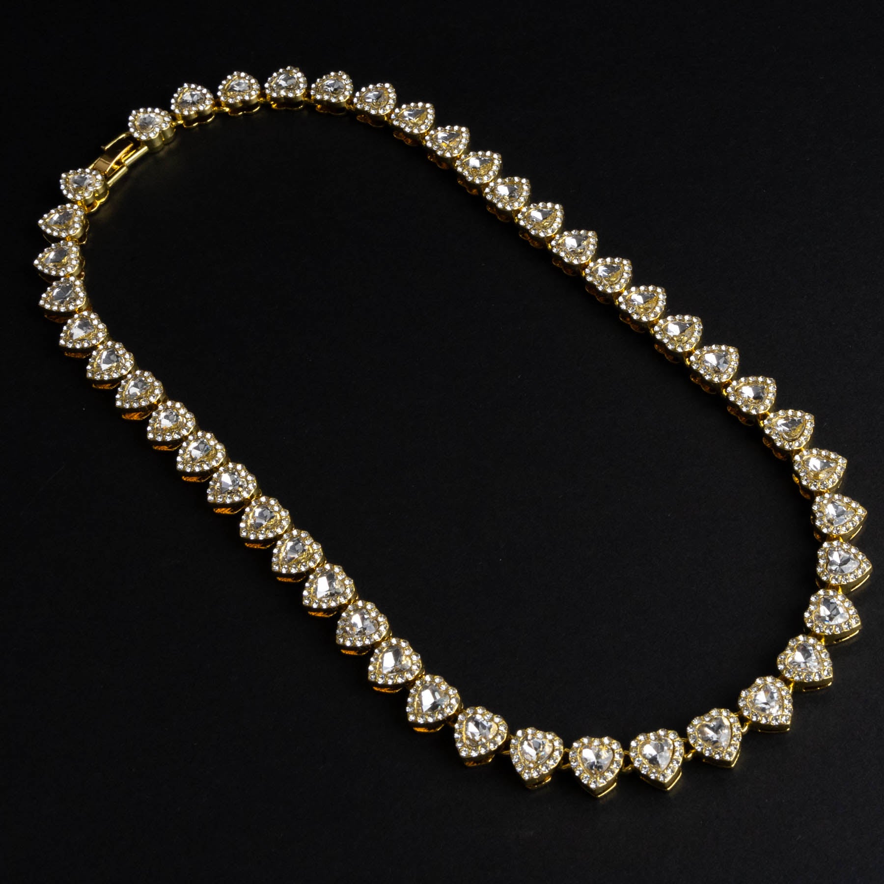 Colier Hearts Gold