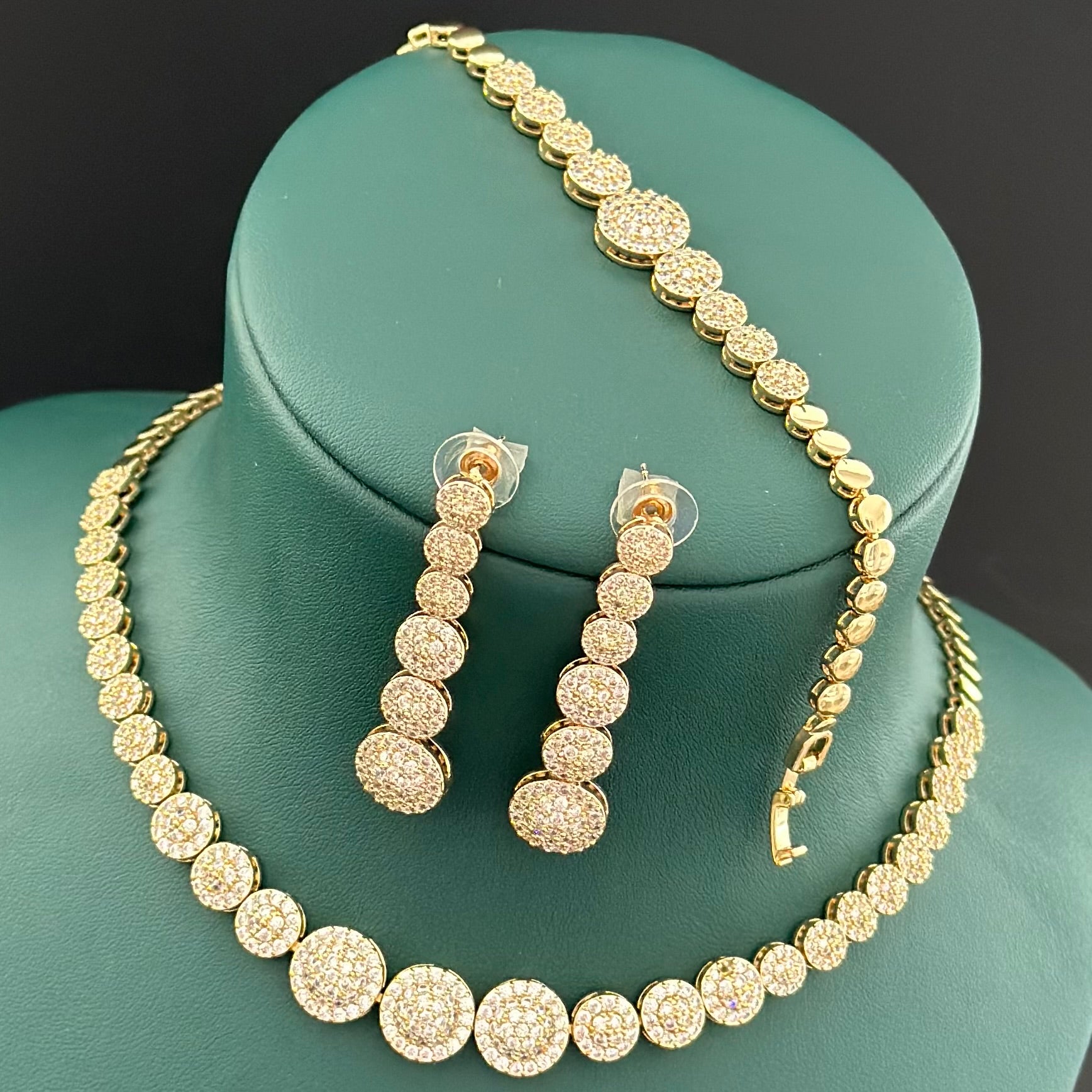 💛 ✨ Set Diamond Queen – Golden