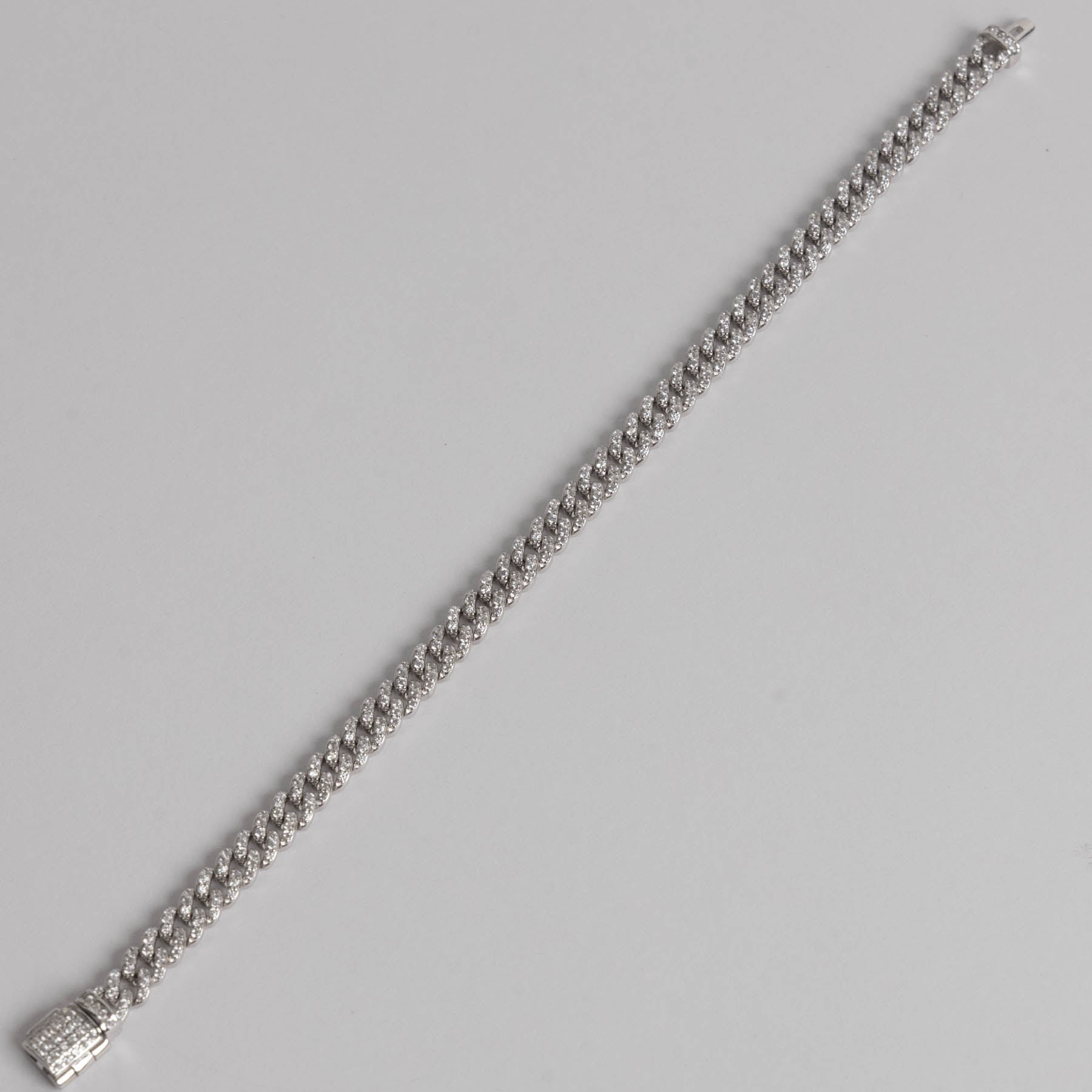 Bratara Cuban Argint 19cm