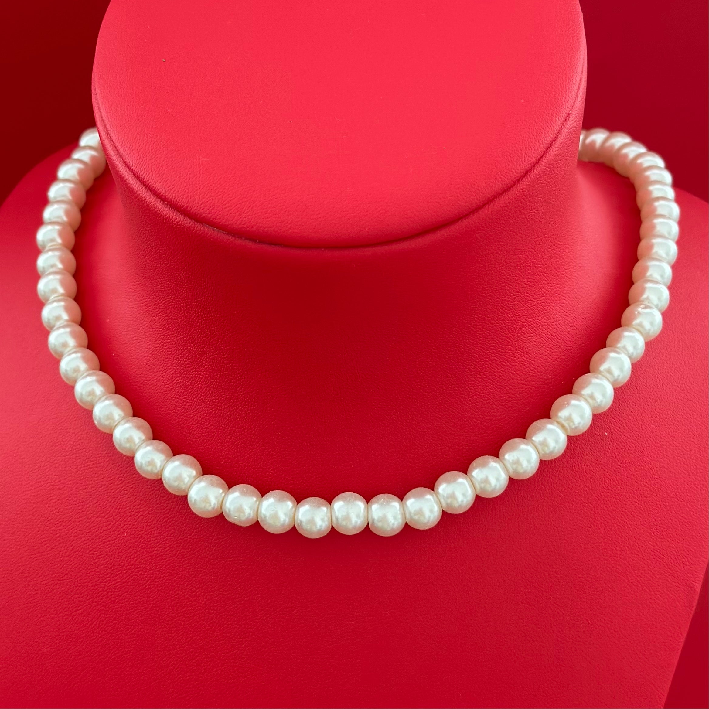 🐚 Colier cu Perle – Bijuterie Elegantă și Delicată