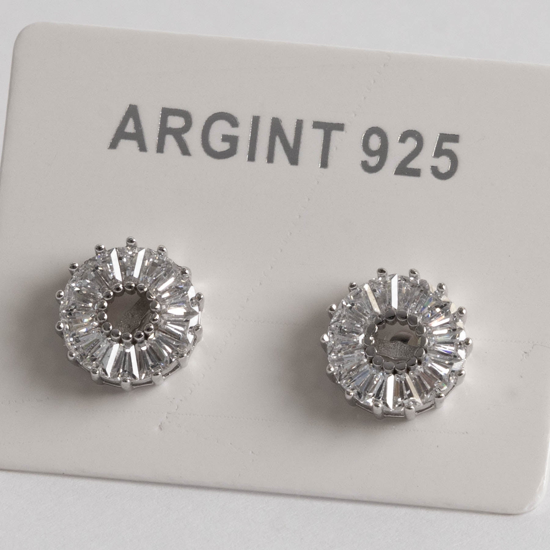 💫 Cercei Cerc de Lumină din Argint 925