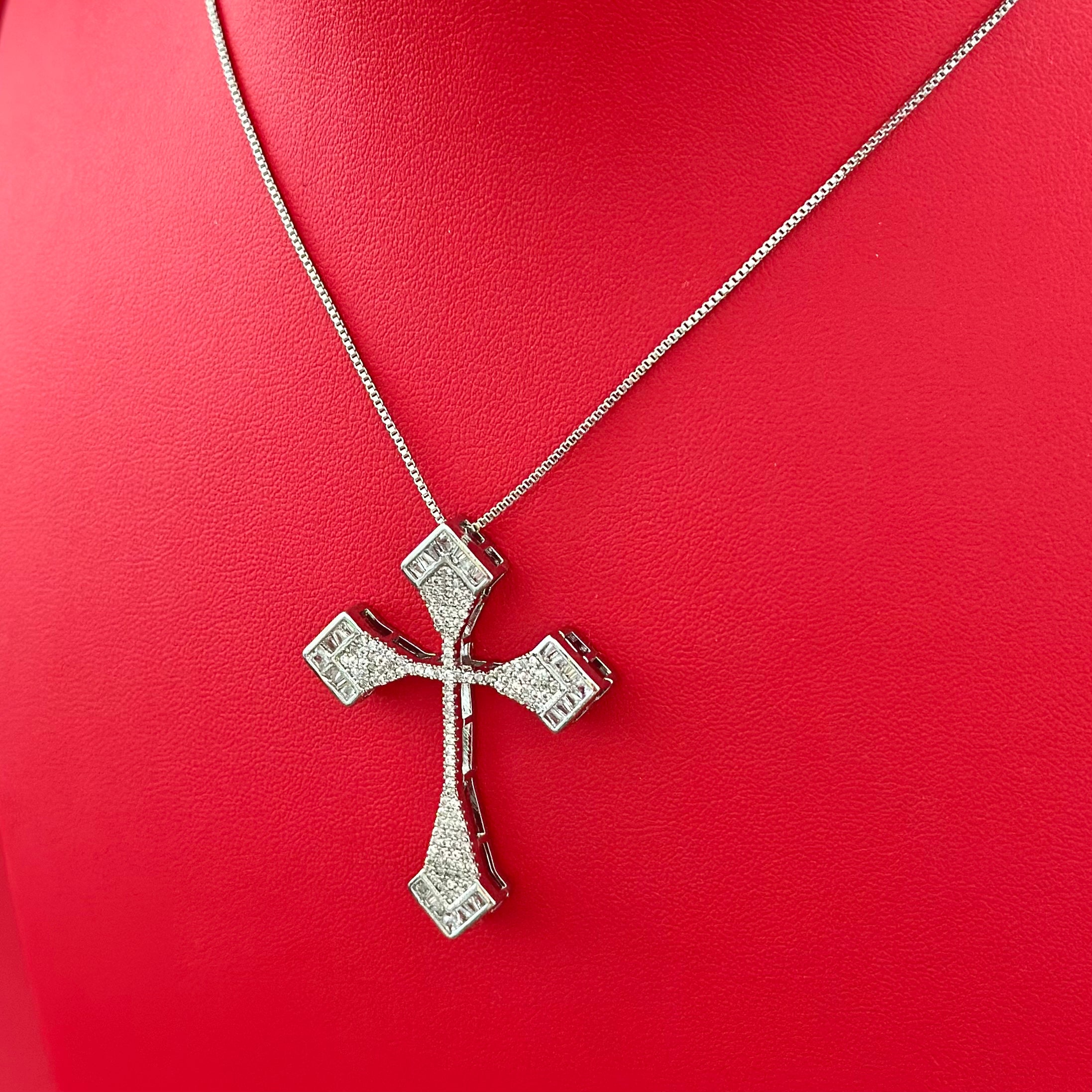 Colier Rhombus Cross