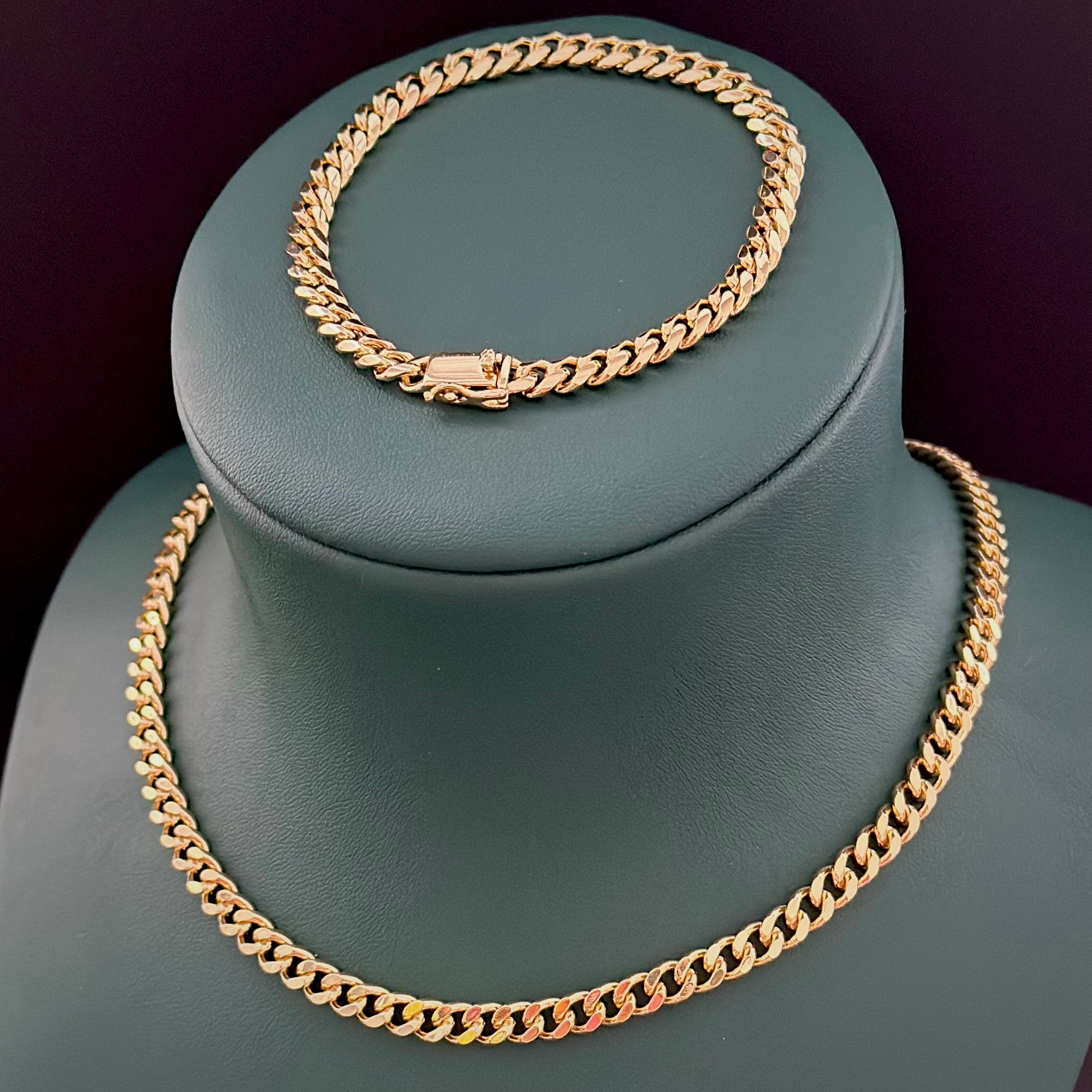 Set Gold Cuban