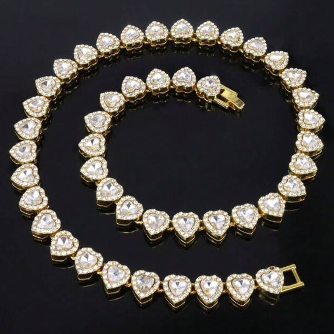 💎 Colier Diamond Hearts 🤍