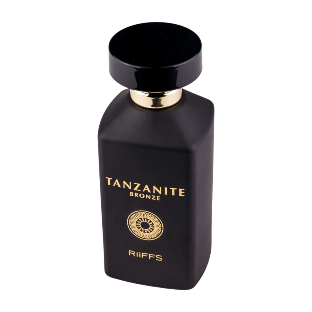 🔥 Tanzanite Bronze – Puterea masculinului într-o sticlă de eleganță orientală