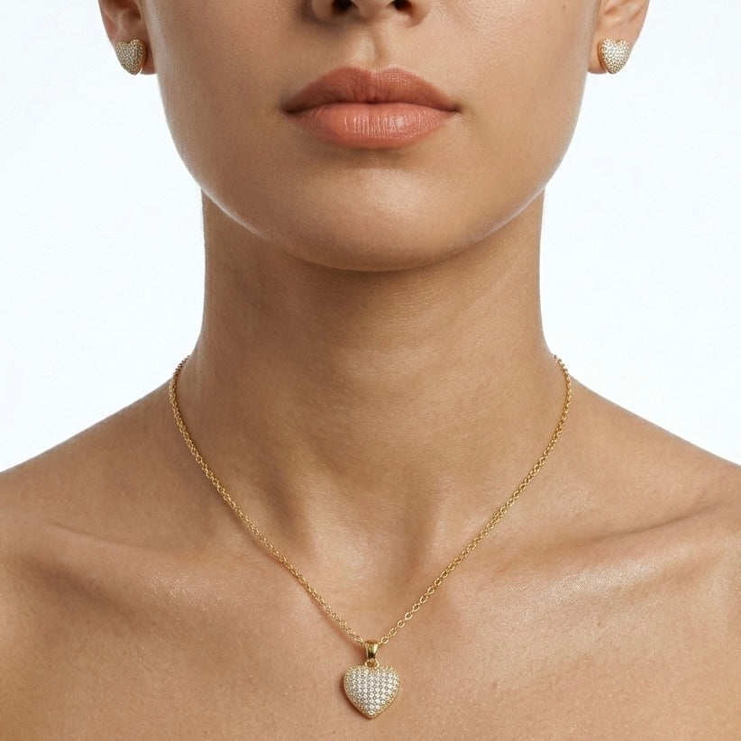 Set Bijuterii "Golden Heart"