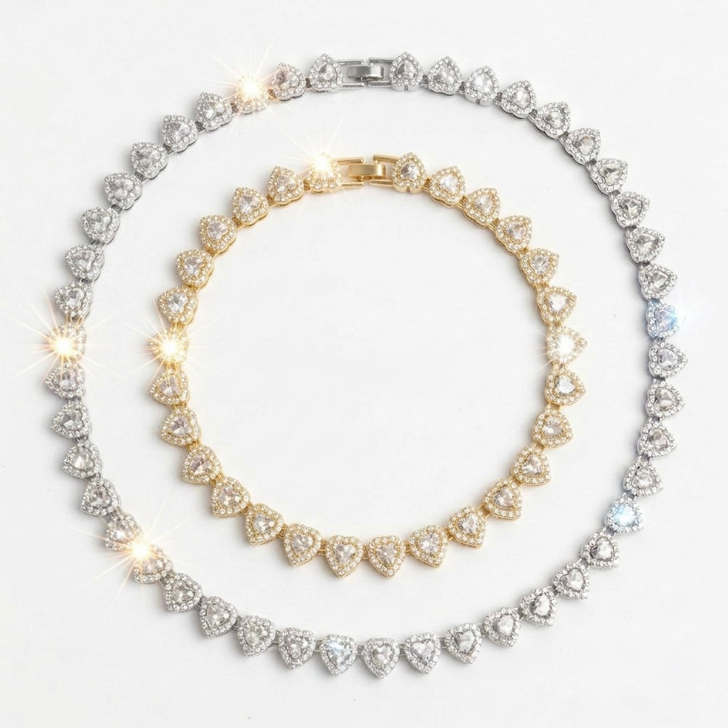 💎 Colier Amore Silver/Gold