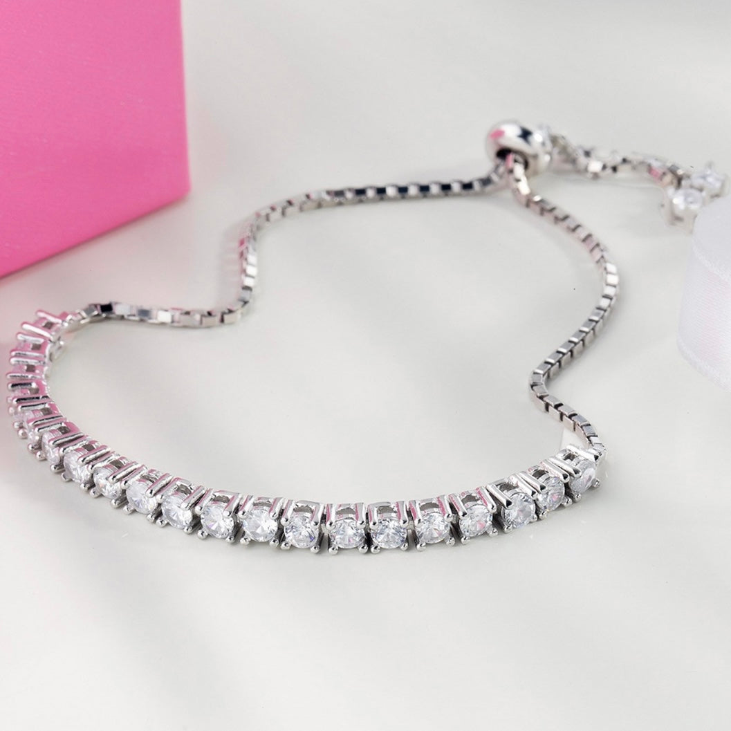✨ Brățara Strălucirii Delicate – Argint925 ✨
