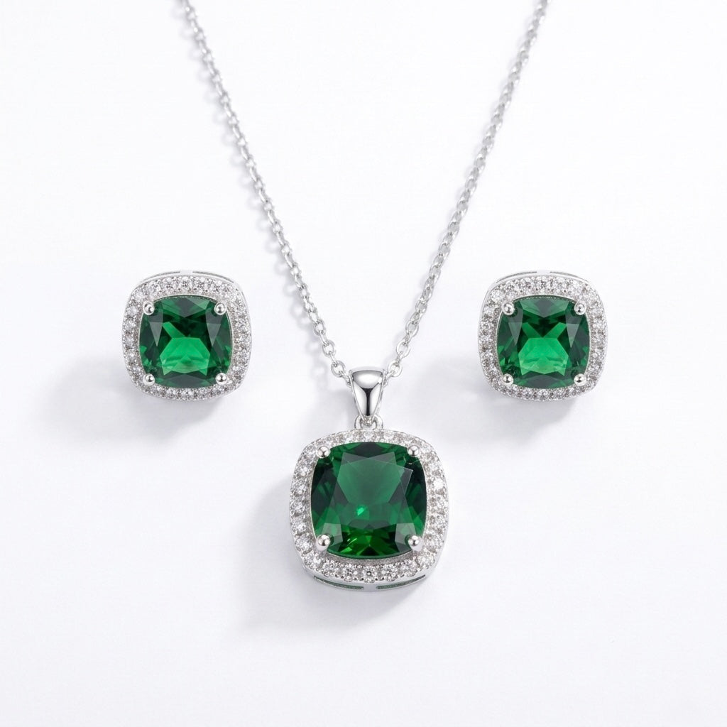 Set Bijuterii din Argint 925 Placat cu Aur