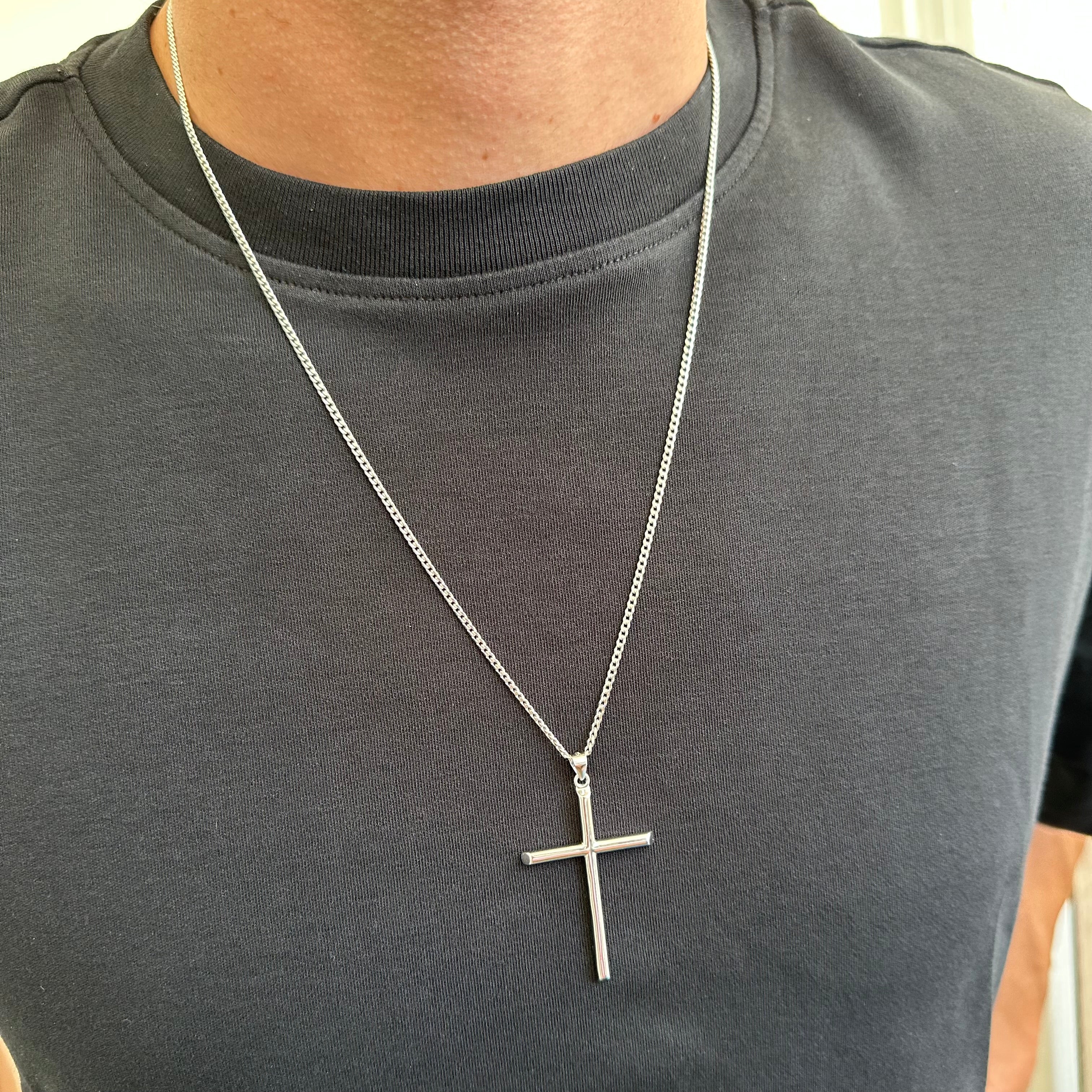 ✝️ Colier Unisex Cruce din Argint 925