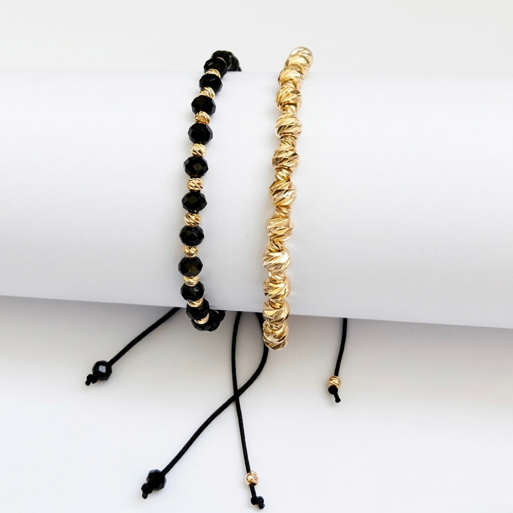 ✨ Set 2 Brățări Bărbătești Gold