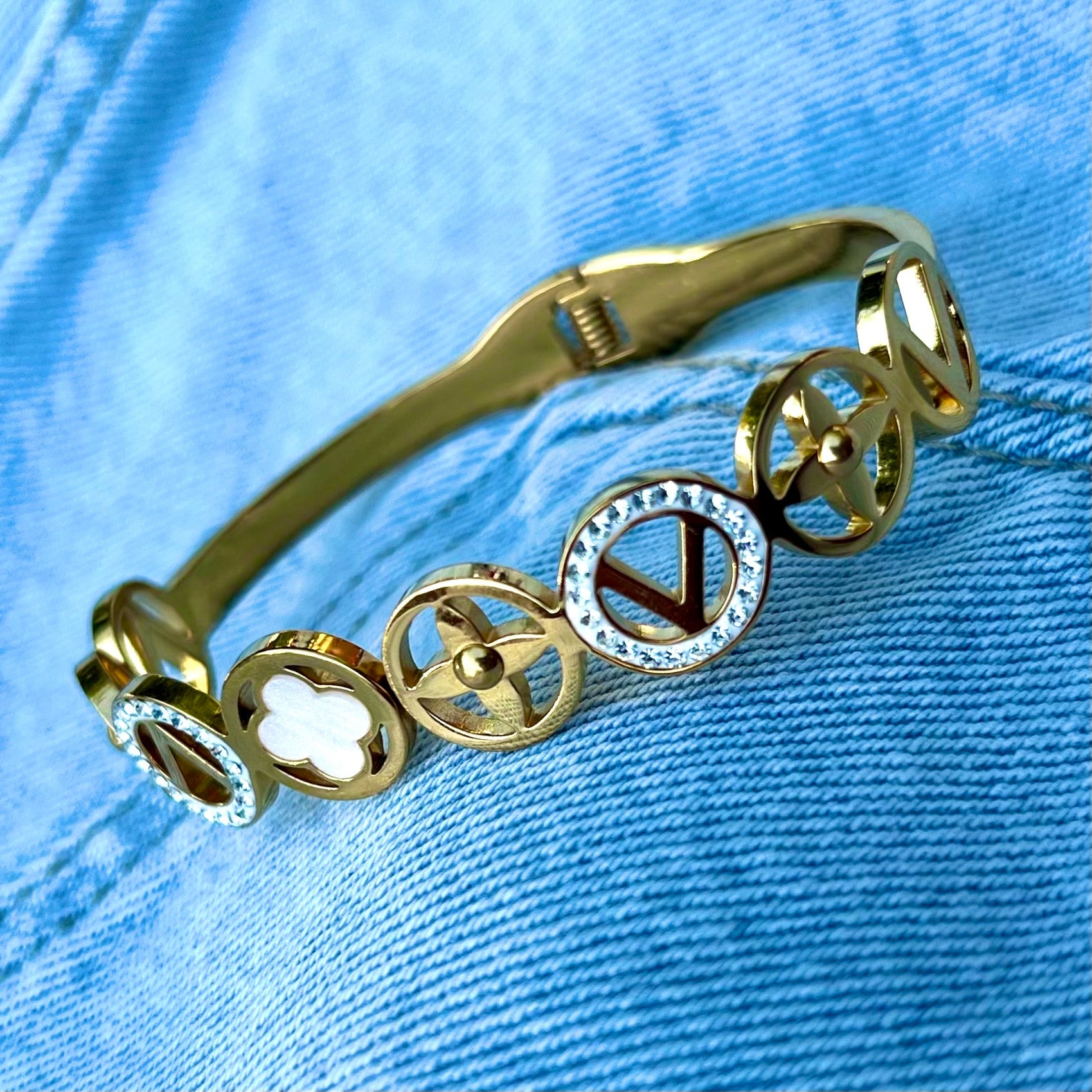 💠 Brățara Magic Symbols ✨ Silver/Gold