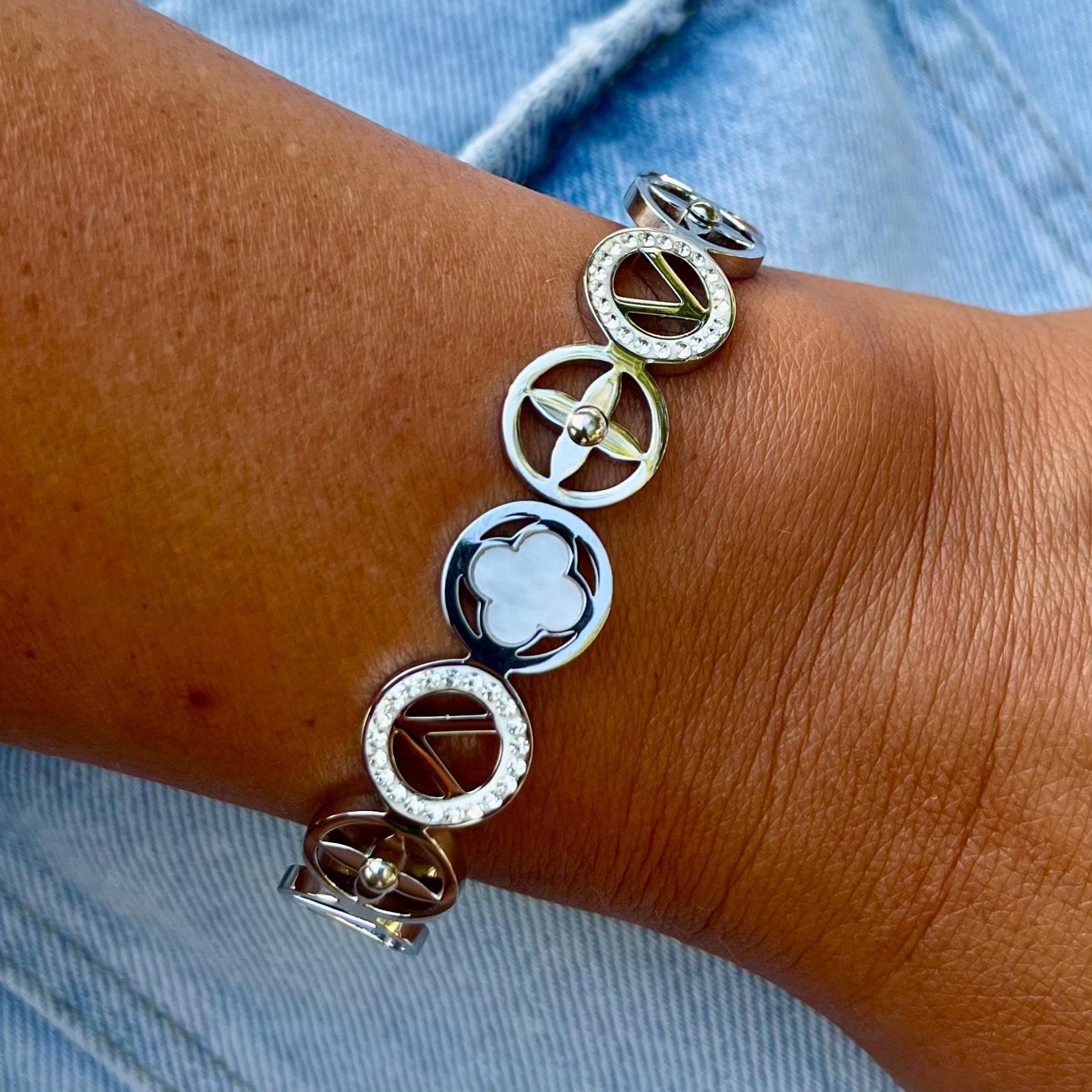 💠 Brățara Magic Symbols ✨ Silver/Gold