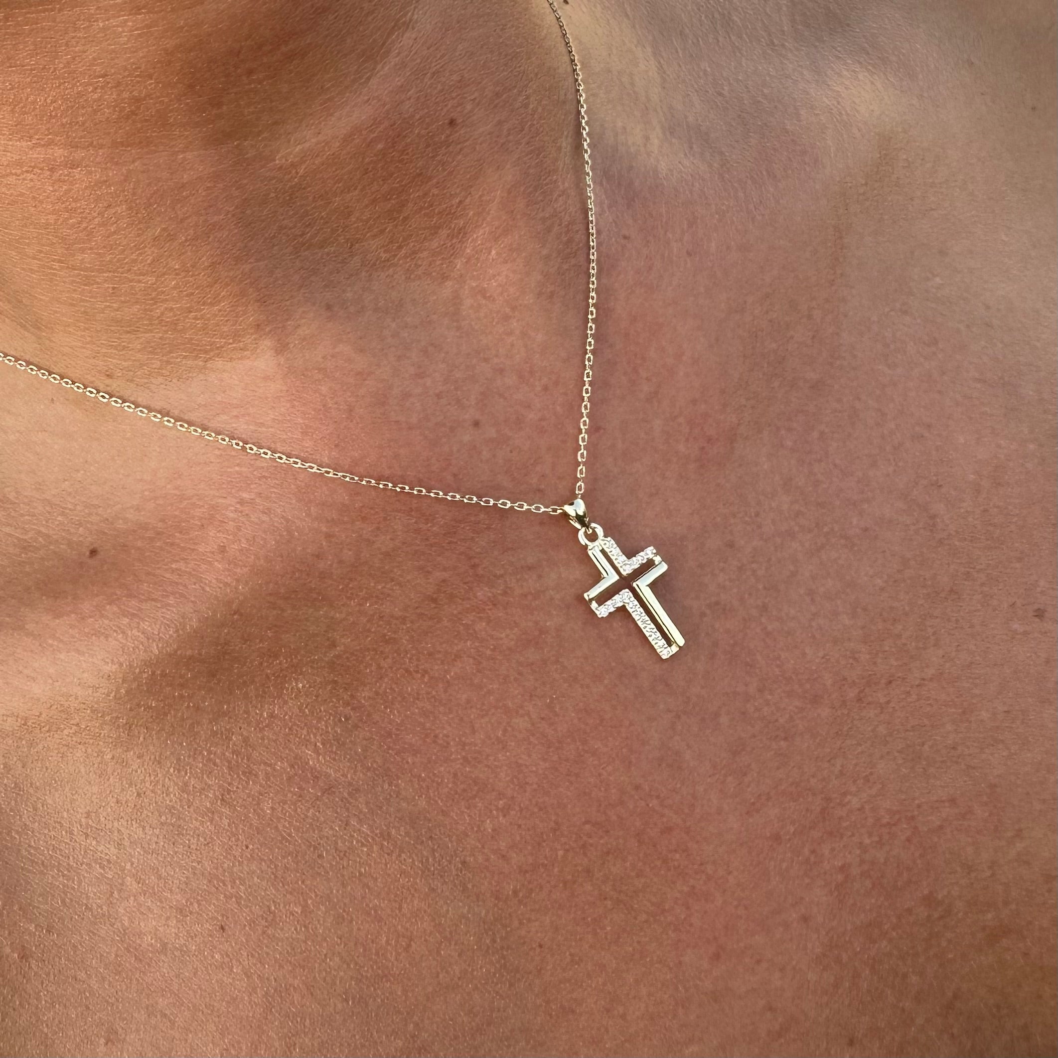 ✨ Colier Faith Shine – Argint 925