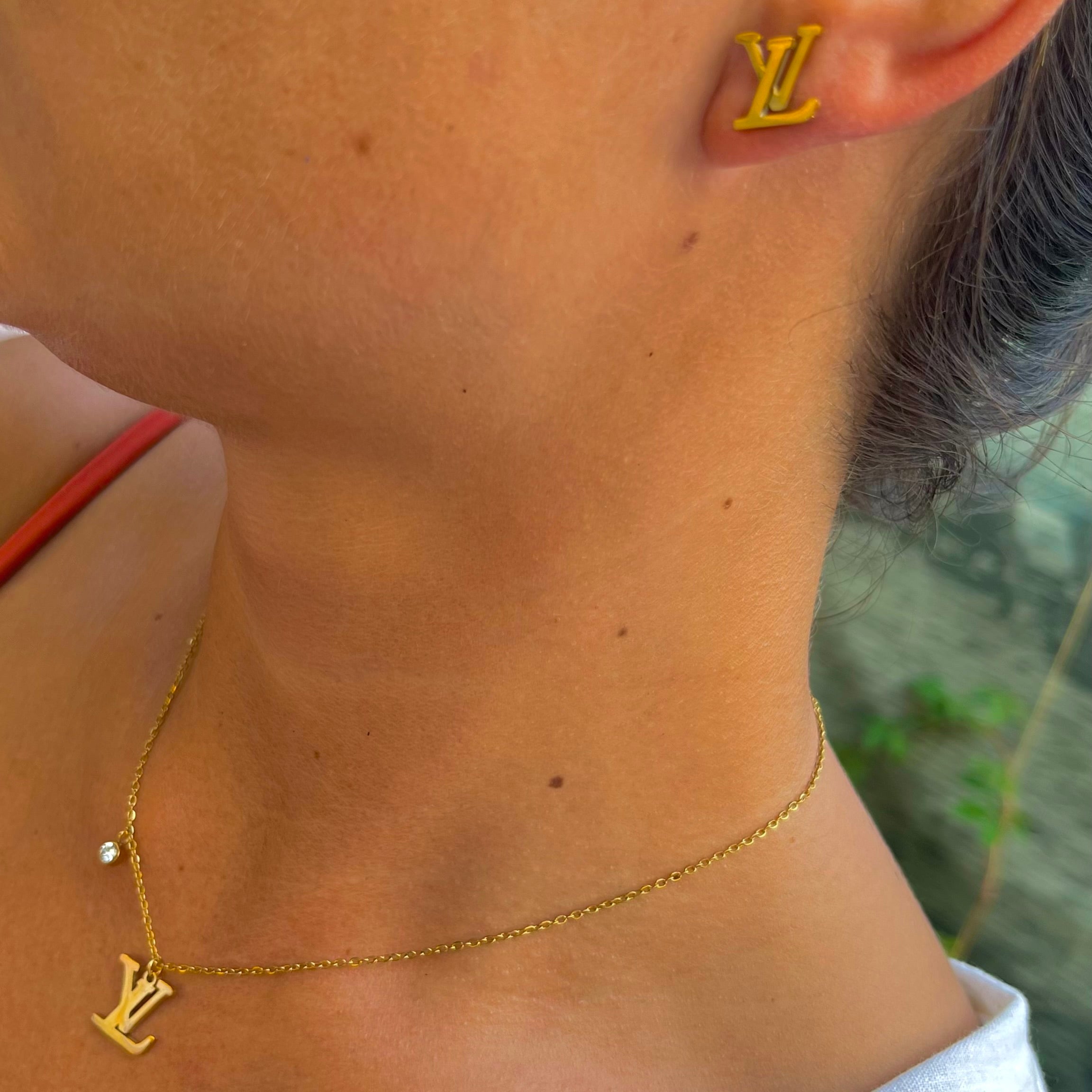 ✨ Set Golden Muse – Colier & Cercei ✨
