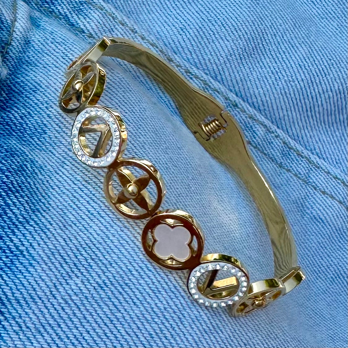 💠 Brățara Magic Symbols ✨ Silver/Gold