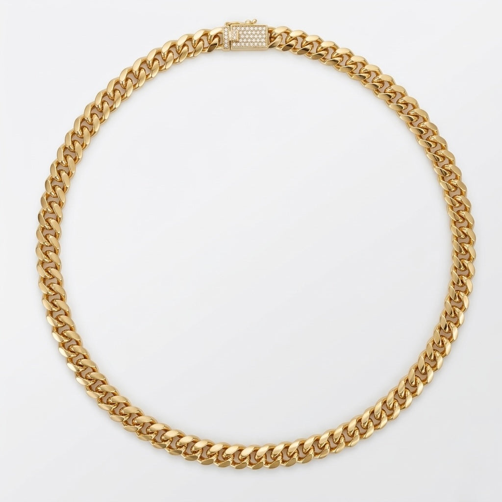 🟡 Colier Gold Unisex – Bijuterie Statement