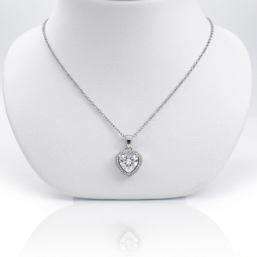 💖 Colier Heart din Oțel Inoxidabil