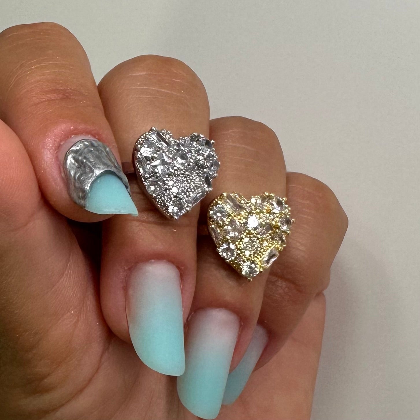 Inel Special Heart Silver/Gold