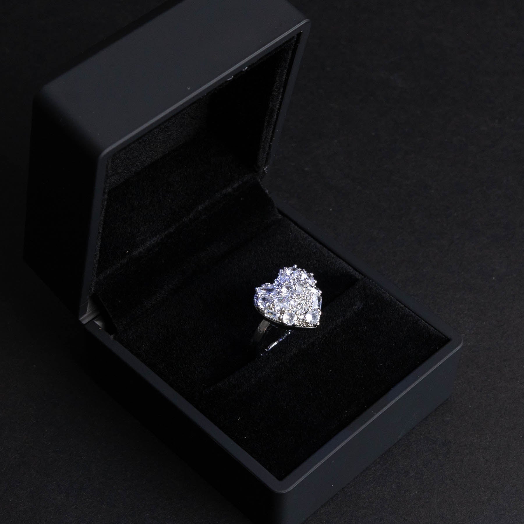 Inel Special Heart Silver/Gold