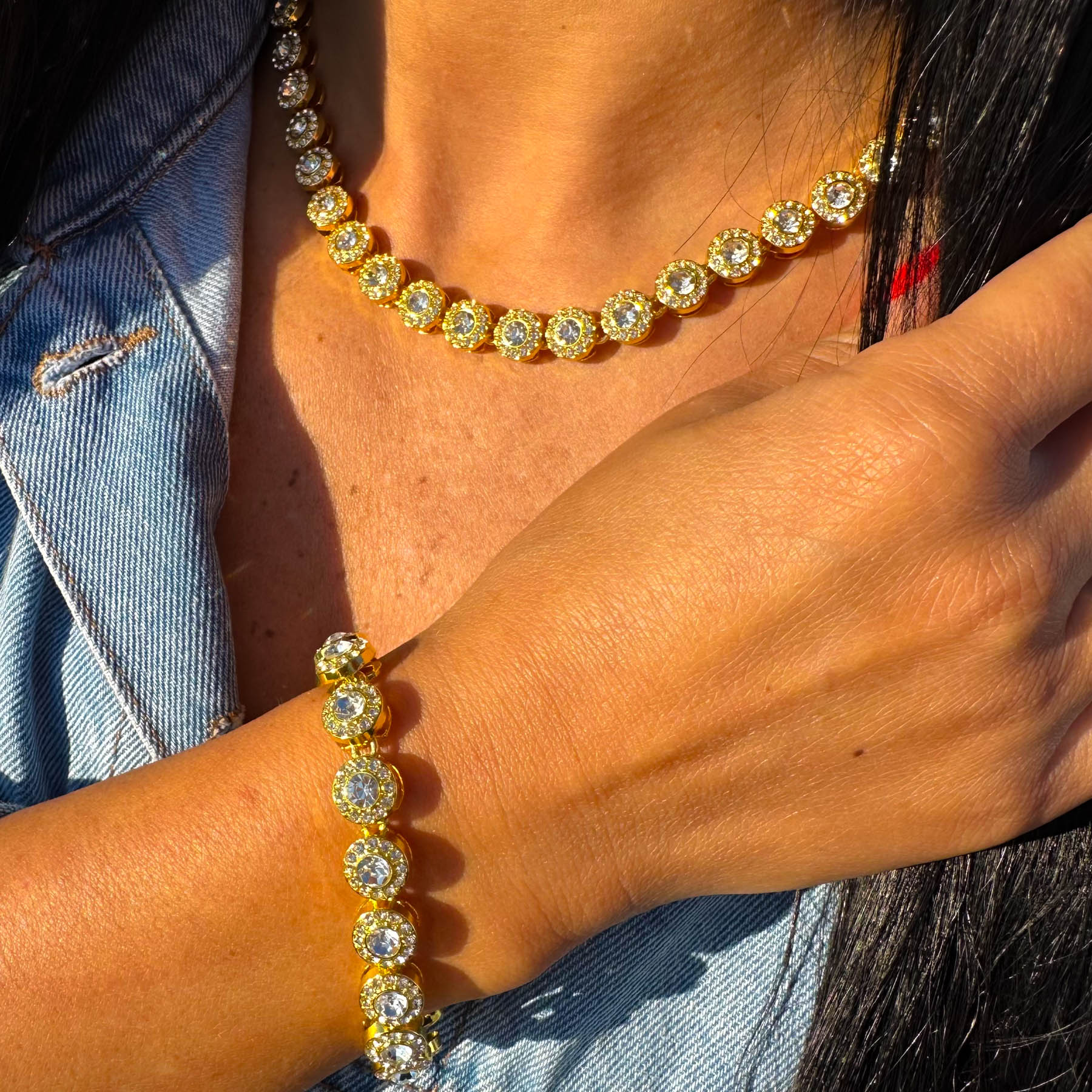 ✨ Setul Special – Brățară & Colier 💫🍀