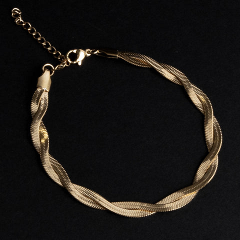 🐍✨ Brățară Snake Dublu Gold – Bijuterie Statement Unisex