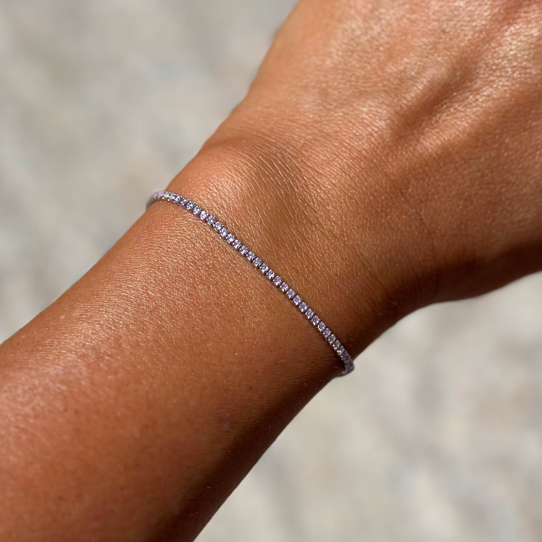 ✨ Brățara Tennis Argint925: Eleganța Mistică